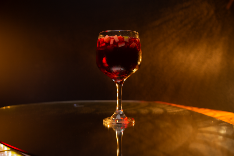 Glass of sangria