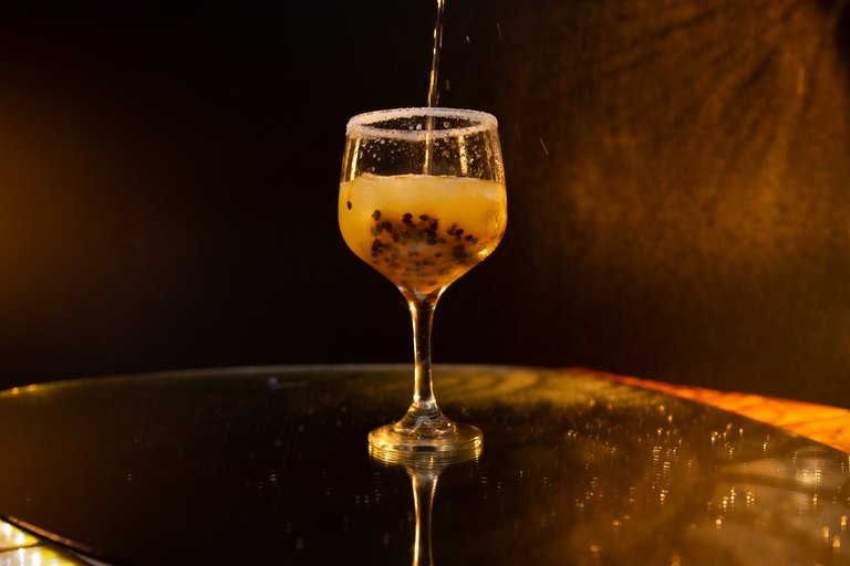 Passion fruit soda