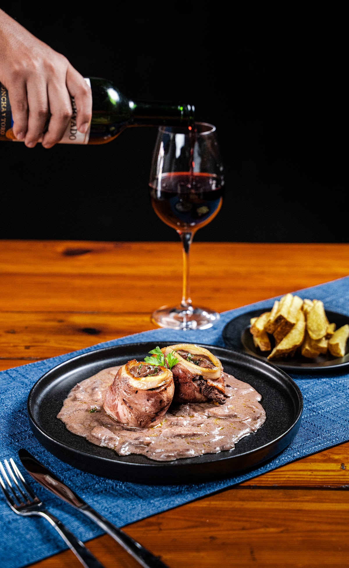 Beef tenderloin in mushroom sauce (300 g)